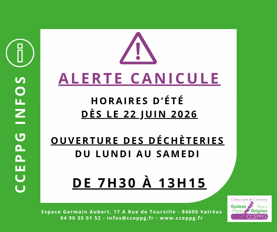 20260618 HORAIRES ETE