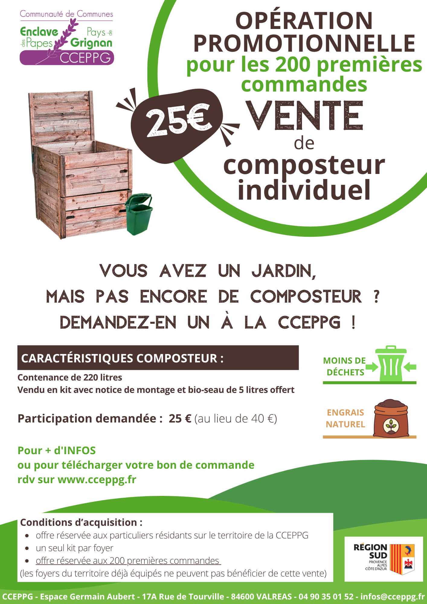 AFFICHE COMPOSTEURS 25 