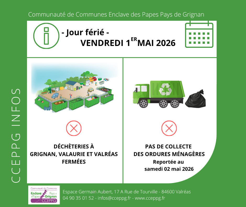 INFO 1 MAI 2024 DECHCOLLECTE