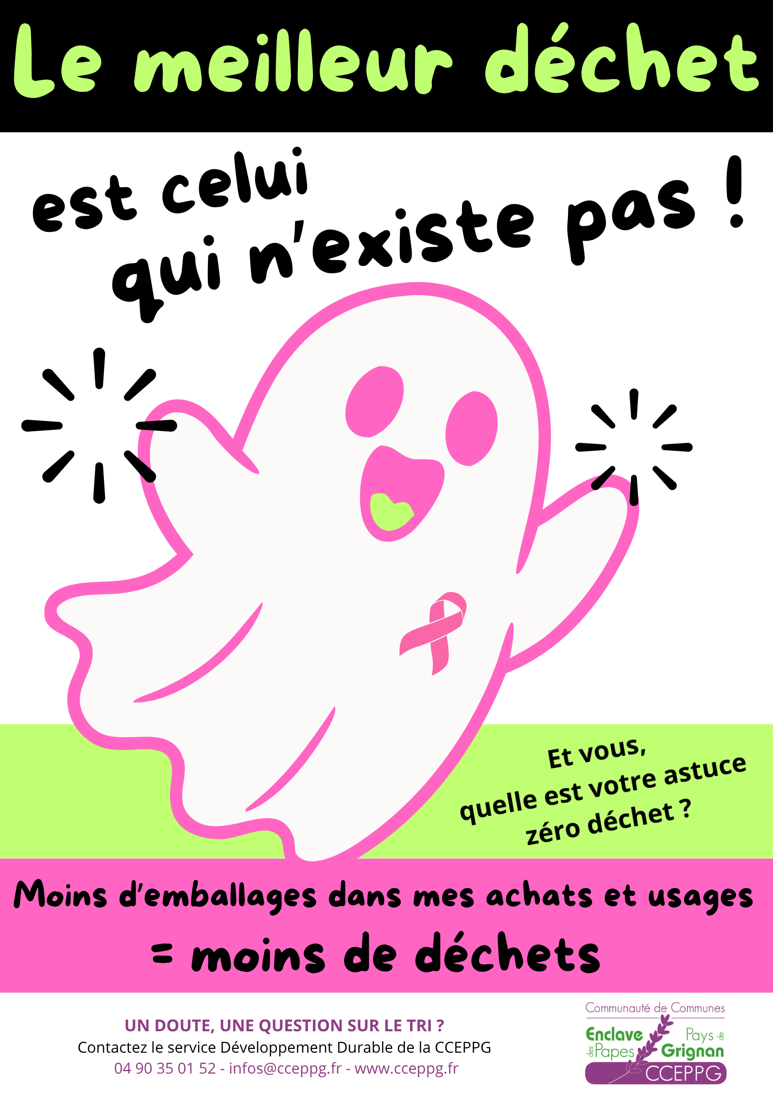 AFFICHE 2026 FANTOME 0 DECHET
