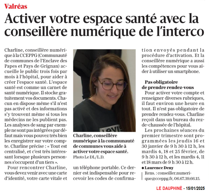 20250115 ESPACE SANTE CONSEILLERE NUM